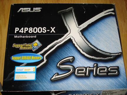 Материнская плата asus P4P800S-X (soc 478)