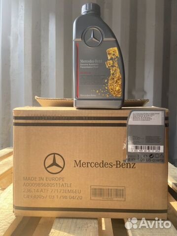 Mercedes-benz ATF MB 236.14 (1L) *красная*