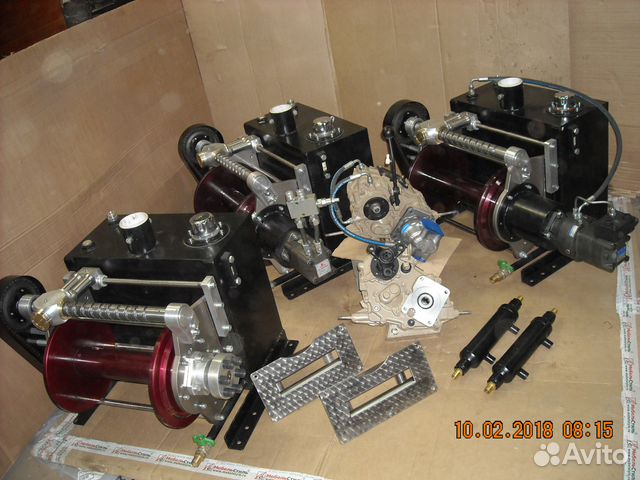 Лебедка для буксировки парашюта