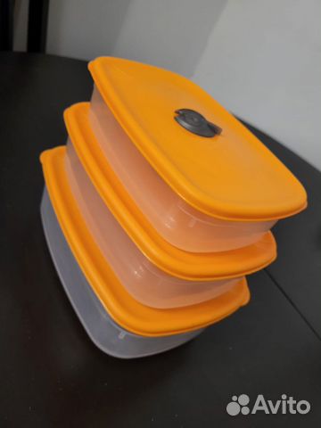 Контейнеры пищевые набор 3 шт