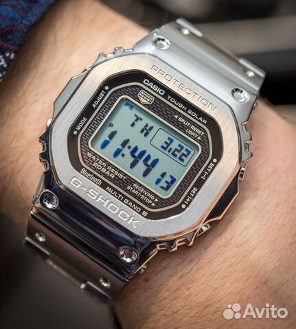 Часы Casio G-Shock GMW-B5000D-1E bluetooth