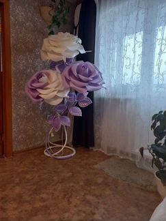 Ростовые цветы светильники