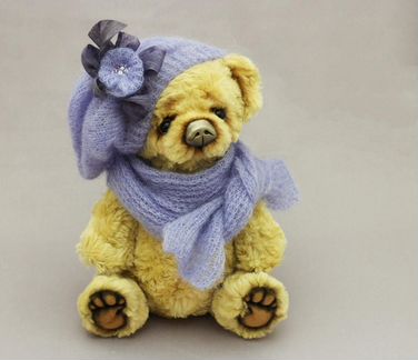 Коллекционная Игрушка мишка Тедди