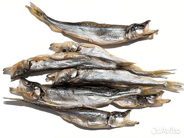 Корюшка вяленая с икрой (доставка)