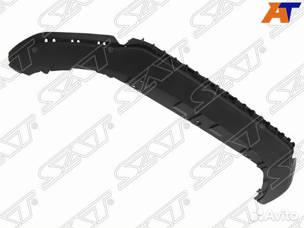 Спойлер бампера volkswagen polo