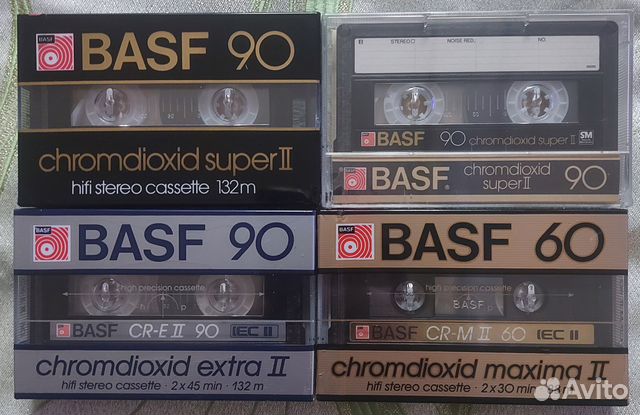 Аудиокассеты basf