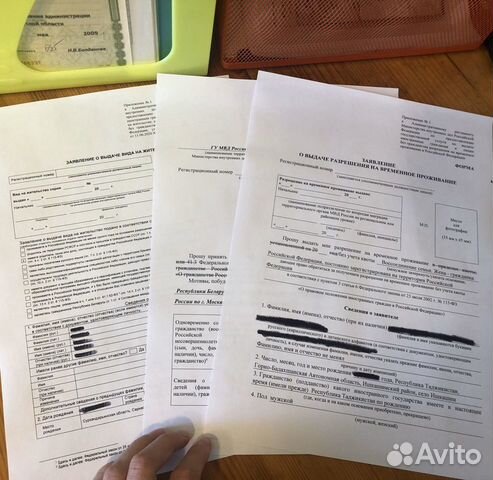 Оформление Рвп, Внж, гражданство РФ, Нря