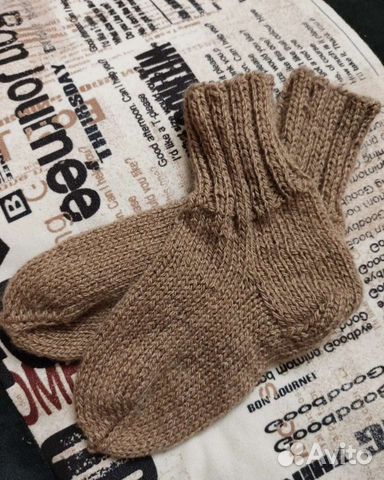 Носки вязаные детские размер 32 33