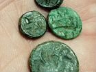 4 античные монеты