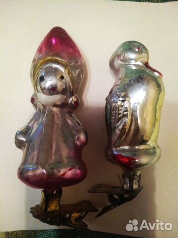 Ёлочные игрушки СССР