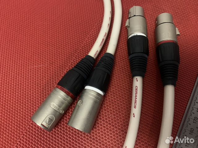 XLR-XLR / BNC-BNC - межблочный audio кабель