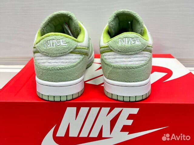 Кроссовки Nike dunk low fleece