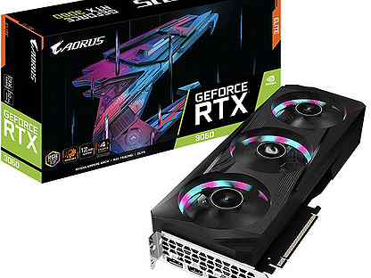Видеокарта gigabyte aorus GeForce RTX 3060 elite