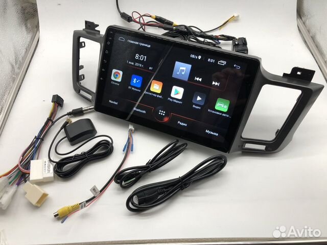 Toyota RAV4 магнитола на андроиде
