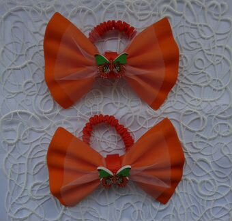 Детские бантики для волос, хлопок, разные