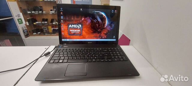 Acer 5552 4ядра 4GB RAM Video 1GB