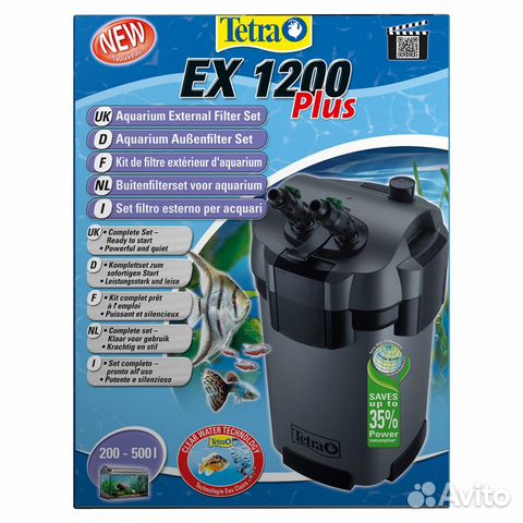 Внешний фильтр для аквариума Tetra EX 1200