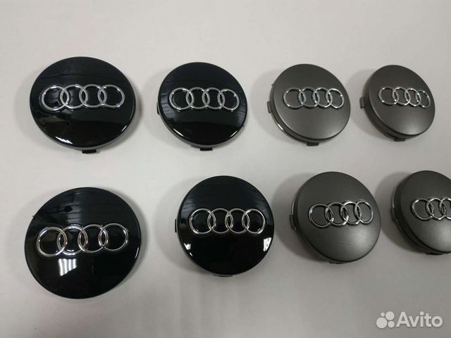 Комплект колпачков для дисков audi