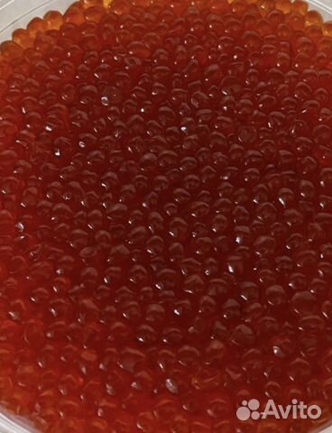 Красная икра кеты