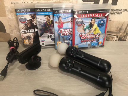 Ps3-Move набор 4 диска