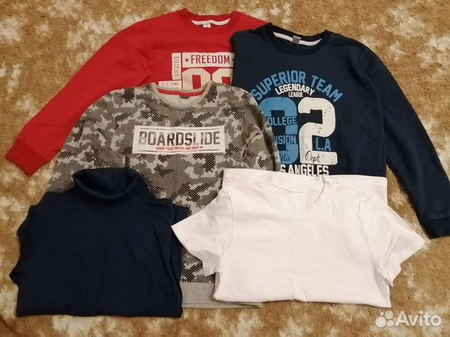 Вещи пакетом на мальчика 146