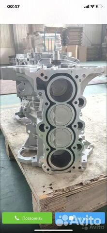 Шорт блок цилиндров G4FA Хендай Солярис, Киа Рио 3