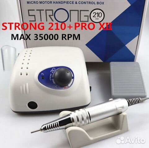Strong Стронг 210 PRO XII 65V Аппарат Для Маникюра