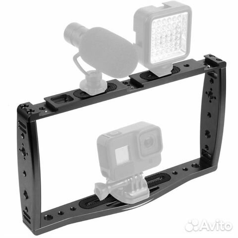 Клетка для смартфона и GoPro U-Rig Металл