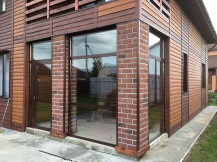 Алюминиевый тамбур для частного дома