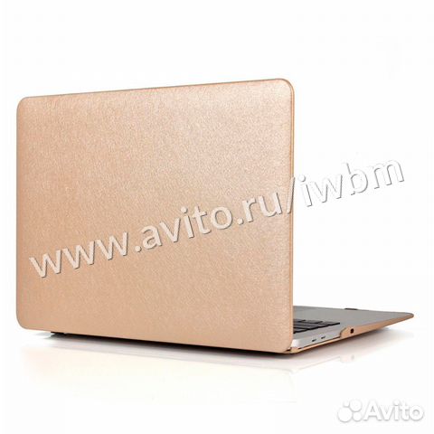 Чехол Кожаный (2 Стороны) MacBook Pro 13