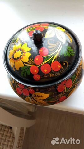 Хохлома Горшок