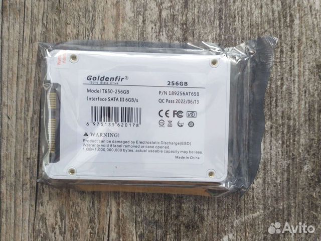 Ssd 128gb 256gb 512gb новый в упаковке