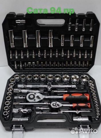Набор инструментов SATA 94 предметов новая