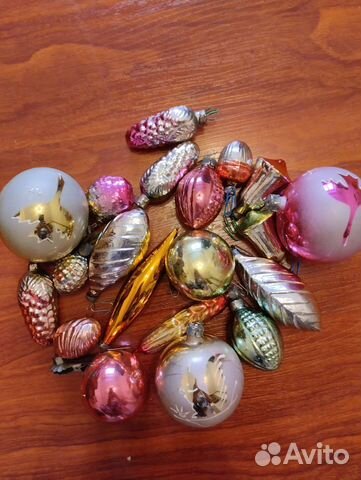 Елочные игрушки СССР