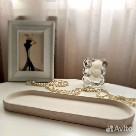 Декоративный поднос/подставка под украшения