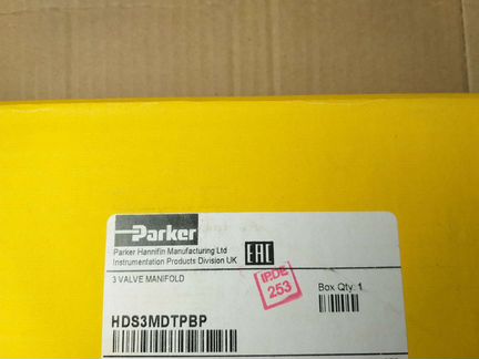 Клапанные блоки для датчиков давления Parker HDS