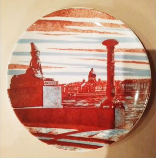 Тарелка настенная лфз