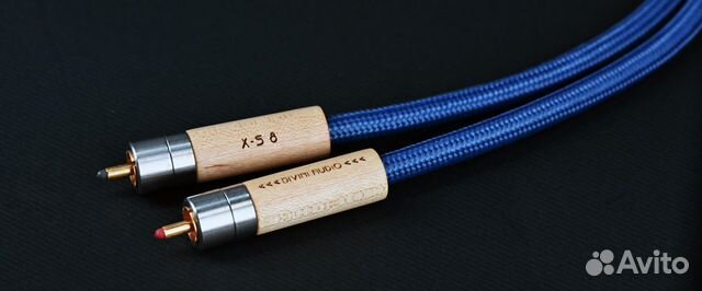 Кабель Divini Audio X-S8 7N OCC RCA 1.0m(Тайвань)