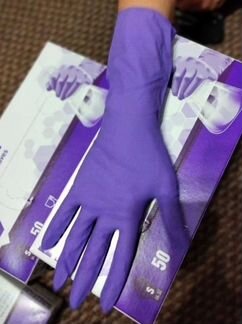 Перчатки нитриловые Kimtech Purple Nitrile Xtra