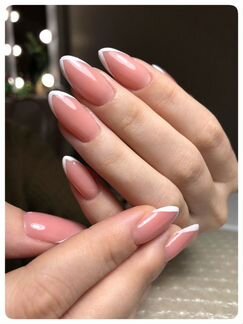 Маникюр + гель лак, наращивание, педикюр