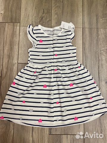 Новые вещи для девочки H&M, lupilu, peuhu р110/116