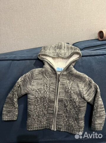 Кофта детская флисовая 12м