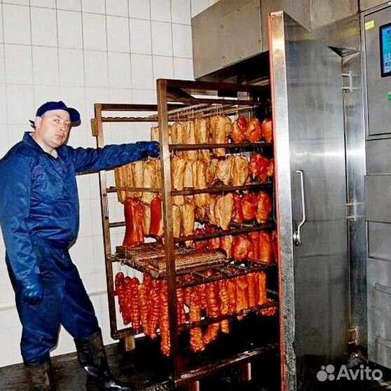 Фото профессиональной установки копчения рыбы