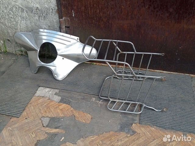 Боковой багажник на мотоцикл