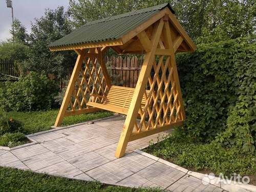 Качели для дачи