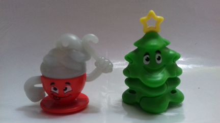 Игрушки из киндер сюрприза,чупа чупс