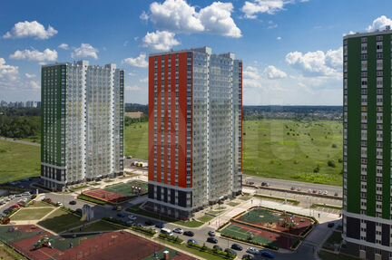 2-к. квартира, 71,3 м², 12/17 эт.