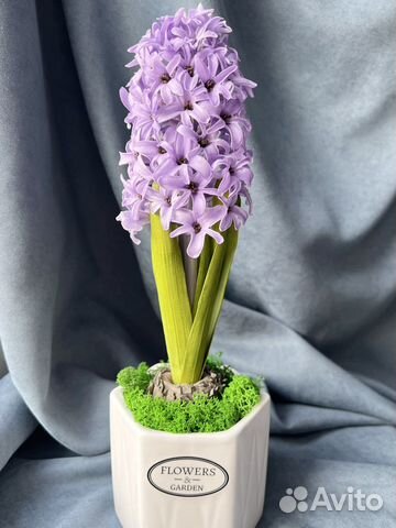 Герберы, гиацинты из фоамирана