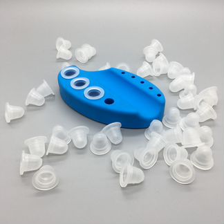 Силиконовые колпачки, емкости, капсы для пигмента