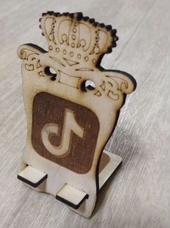 Подставка для телефона из фанеры